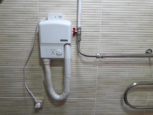 Phòng tắm tại Apartments on 23,1 Nаzarbaeva Ave