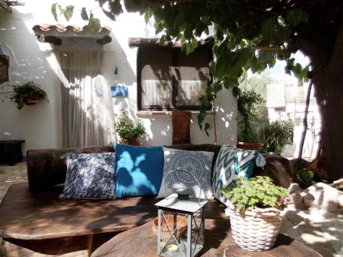 Χώρος καθιστικού στο Les Olles