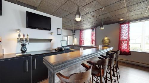 Dapur atau dapur kecil di Riotel Bonaventure