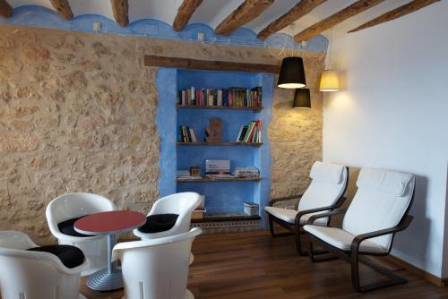 Hotel Posada Guadalupeにあるシーティングエリア