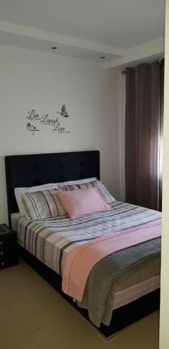 Cama o camas de una habitación en Complexe kariat cabo