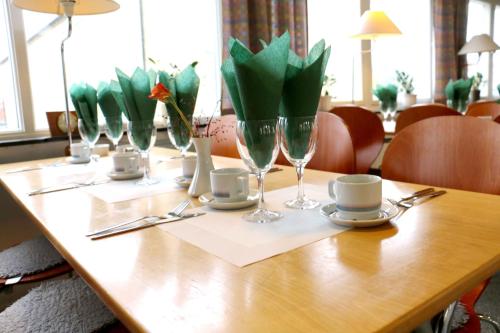 Restaurace v ubytování Laholms Vandrarhem