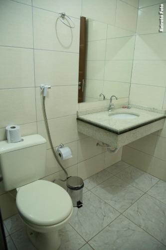 Koupelna v ubytování Hotel Imperial