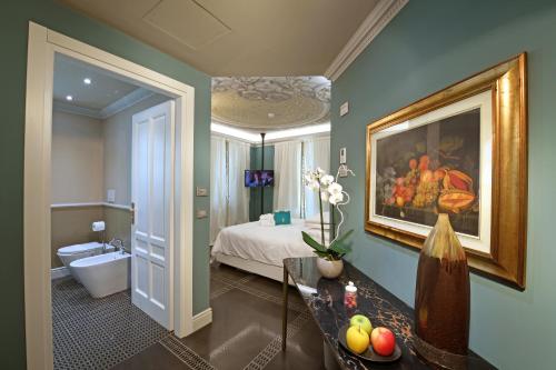Kúpeľňa v ubytovaní La Ribezza Boutique Hotel