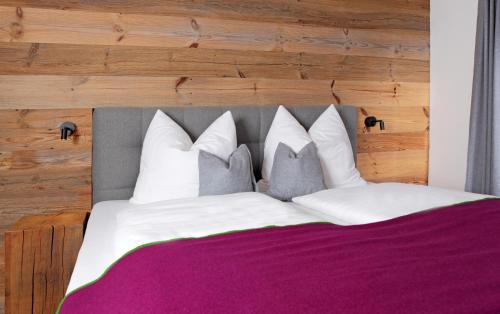 Postel nebo postele na pokoji v ubytování Appartementhaus Mountain Room
