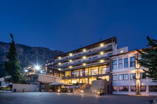 Nespecifikovaný výhled na hory nebo výhled na hory při pohledu z hotelu
