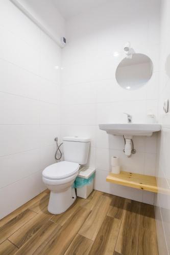 Koupelna v ubytování Pokoje Noclegi OrzecH