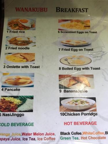 Jídlo v ubytování v soukromí nebo okolí