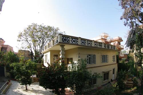 The building where the guesthouse is located