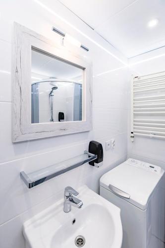 Ένα μπάνιο στο Apartamenty Stare Zoo
