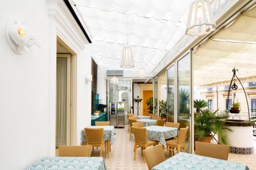 Et opholdsområde på Hotel Del Corso