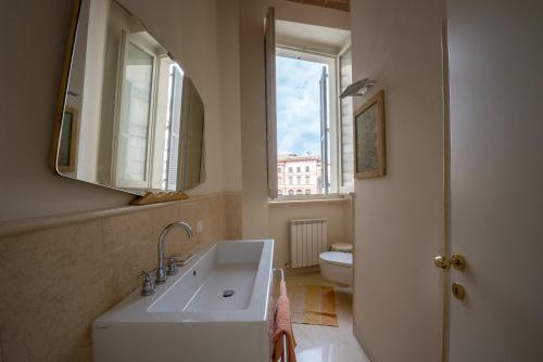 Koupelna v ubytování La Residenza in Piazza Grande