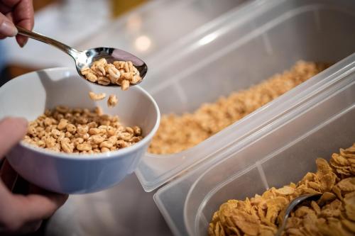 Jídlo v penzionu nebo okolí