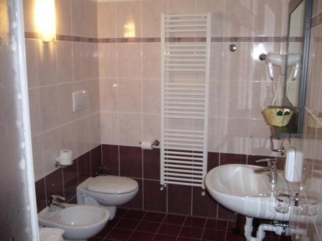 Hotel La Solitaria tesisinde bir banyo