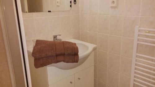 Kúpeľňa v ubytovaní Penzion Lara