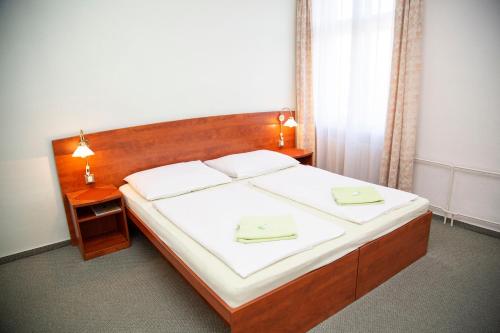 Wellness Hotel Centralにあるベッド