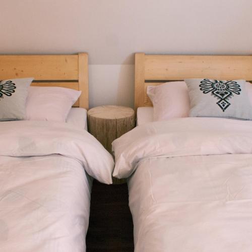 Cama o camas de una habitación en Willa u Kuruca