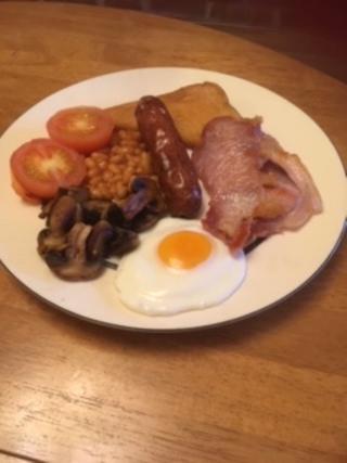 Mad på bed and breakfast-stedet eller i nærheden