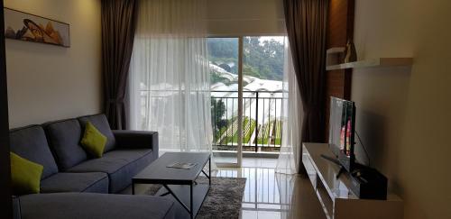 Televisyen dan/atau pusat hiburan di Peony Square Residences