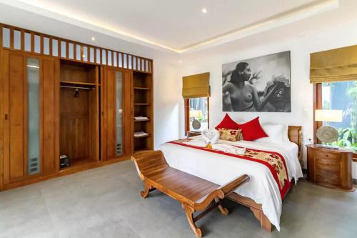 Katil atau katil-katil dalam bilik di Villa Khaleesi