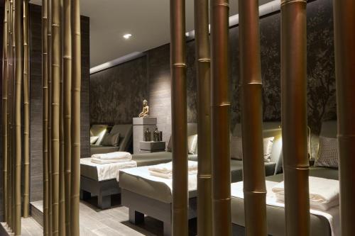 Bathroom sa Der Öschberghof Golf Resort des Jahres 2024
