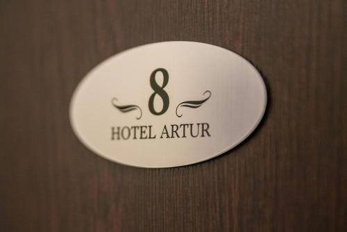 Certifikát, hodnocení, plakát nebo jiný dokument vystavený v ubytování Hotel Artur