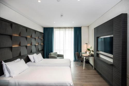 Postel nebo postele na pokoji v ubytování Wish More Hotel Istanbul