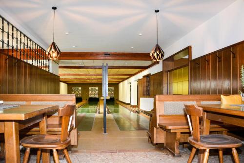 Χώρος καθιστικού στο KM Hotel Murtal