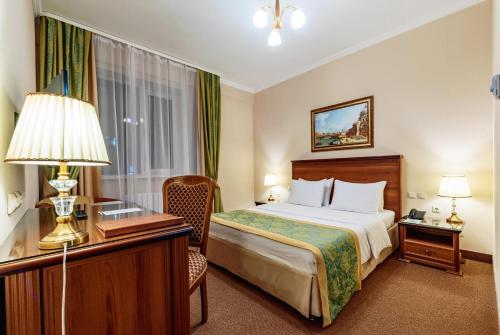 Cama o camas de una habitación en Relita-Kazan Hotel