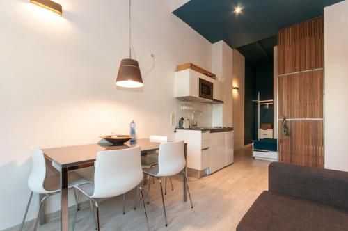 Dapur atau dapur kecil di ecoGrusApartments