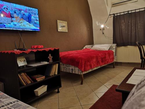 Katil atau katil-katil dalam bilik di Apartman Korzo