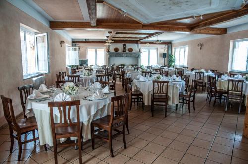Restaurace v ubytování Albergo Meublè Vecchio Scarpone