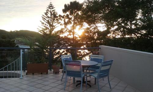 Balkón nebo terasa v ubytování oceanview 6 with rooftop terrace & spa