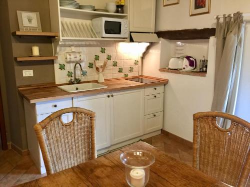 Cucina o angolo cottura di Relais Il Pozzeto