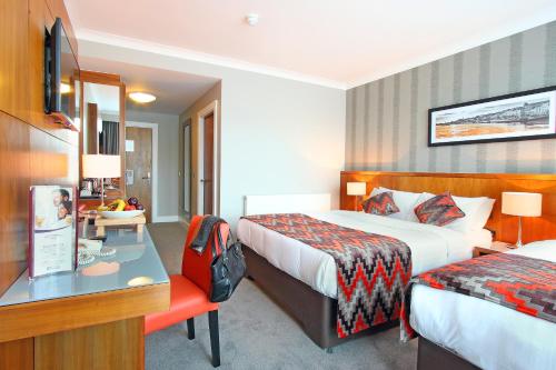 Katil atau katil-katil dalam bilik di The Fitzwilton Hotel