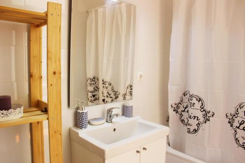 A bathroom at Casa Rio da Saudade