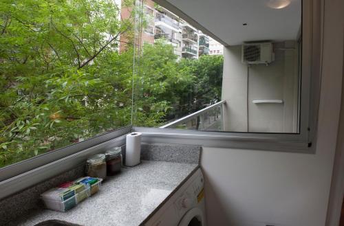 Balkón nebo terasa v ubytování Mansilla Apartment