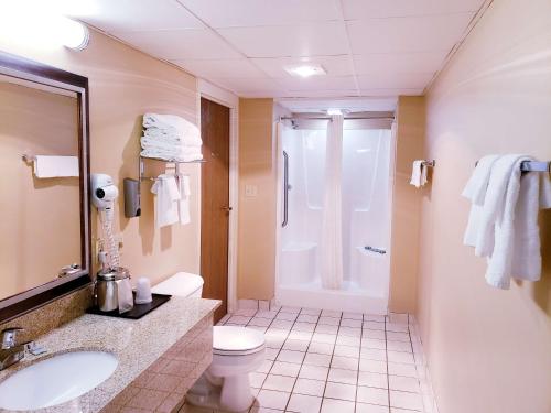 Kúpeľňa v ubytovaní SureStay Plus Hotel by Best Western Black River Falls