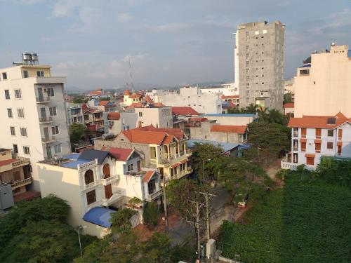 Nespecifikovaný výhled na destinaci Hai Phong nebo výhled na město při pohledu z apartmánu
