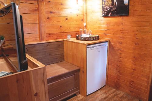 Kuchyň nebo kuchyňský kout v ubytování El Paraje del Chef