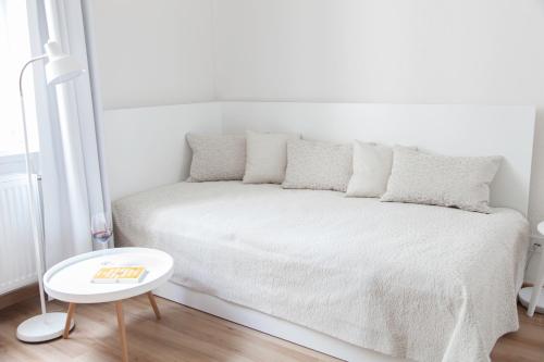 Ένα ή περισσότερα κρεβάτια σε δωμάτιο στο Boardinghouse s' Johanner