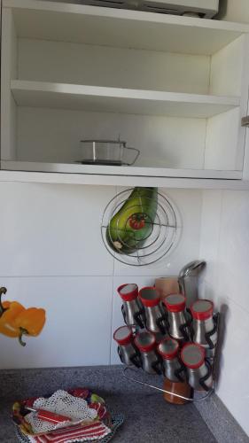 Una cocina o zona de cocina en Complexe kariat cabo