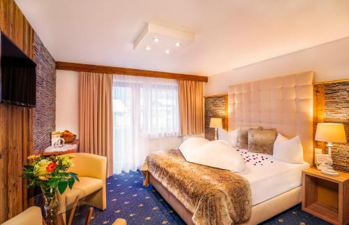 Cama o camas de una habitación en Ad Laca