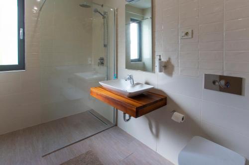 Koupelna v ubytování Villa Puntin - Drvenik