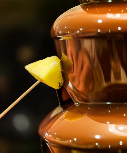 a close up of a spoonful of honey at H10 Salou Princess in Salou