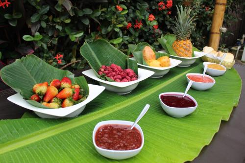 Comida en el hostel o alrededores