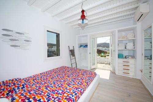 Katil atau katil-katil dalam bilik di Villa Casa Dodo Mare