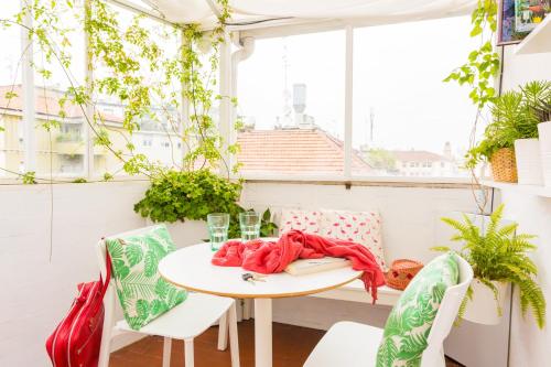 Duomo Views, Light, Jungle-inspired Studio with Terrace