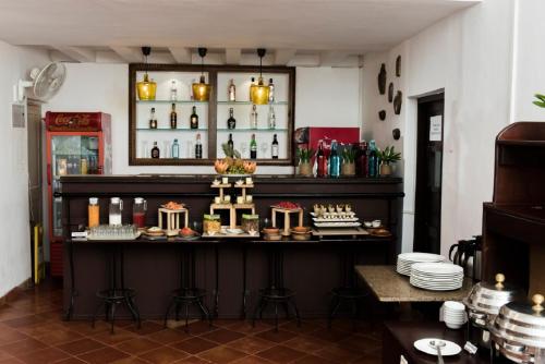 Nápoje v ubytování O Pescador an Indy Resort