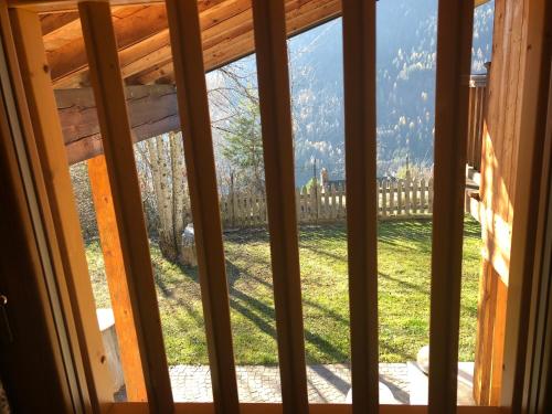 Paisaje cerca de este chalet de montaña